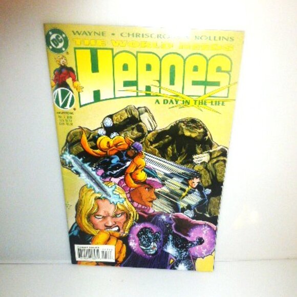 COM1 - MINT Complete Set 1-6 The WORLD NEEDS HEREOS Comic Book - Picture 6 of 10